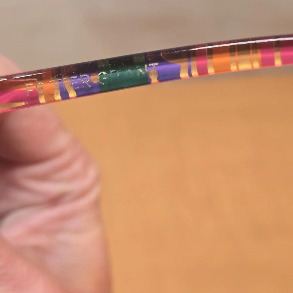 Vintage 1980s or‎ 1990s Glasses Foster Grant multicolored Frames